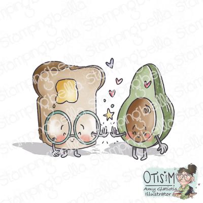 Stamping Bella Stempel - Spec-Tacular Avocado & Toast